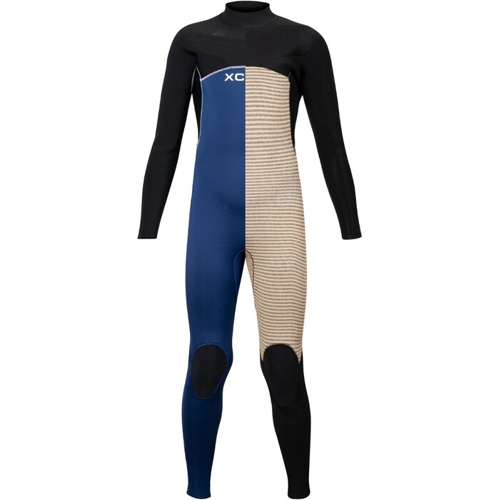 2024 Xcel Junior Comp 5/4mm Chest Zip Wetsuit KN54ZXC4BU - Navy / Black